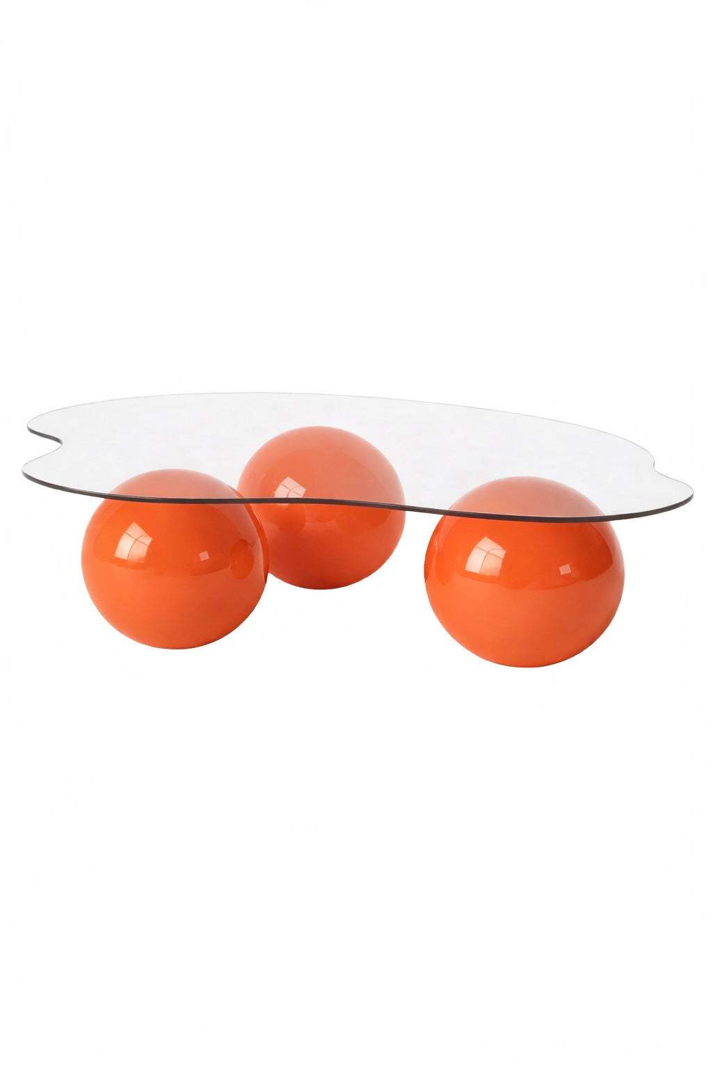 SPHERE orange coffee table