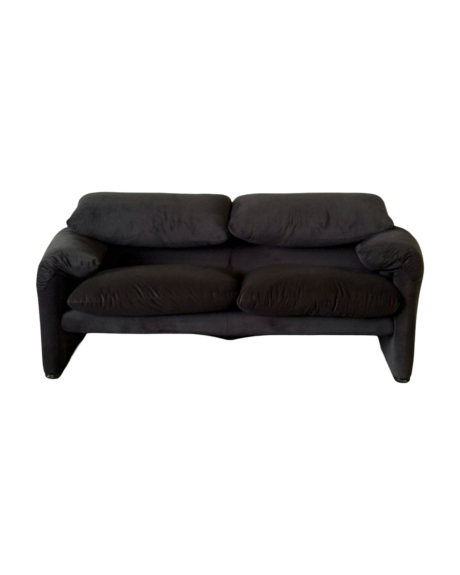 Cassina MARALUNGA sofa, black velvet PRE ORDER