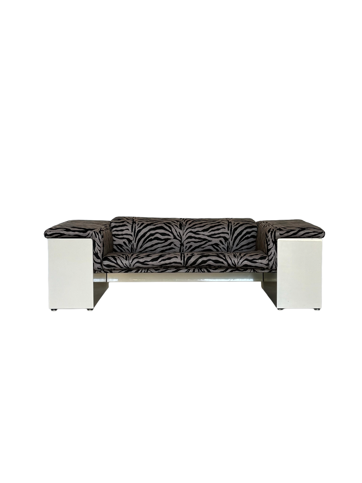 BRIGADIER white zebra sofa