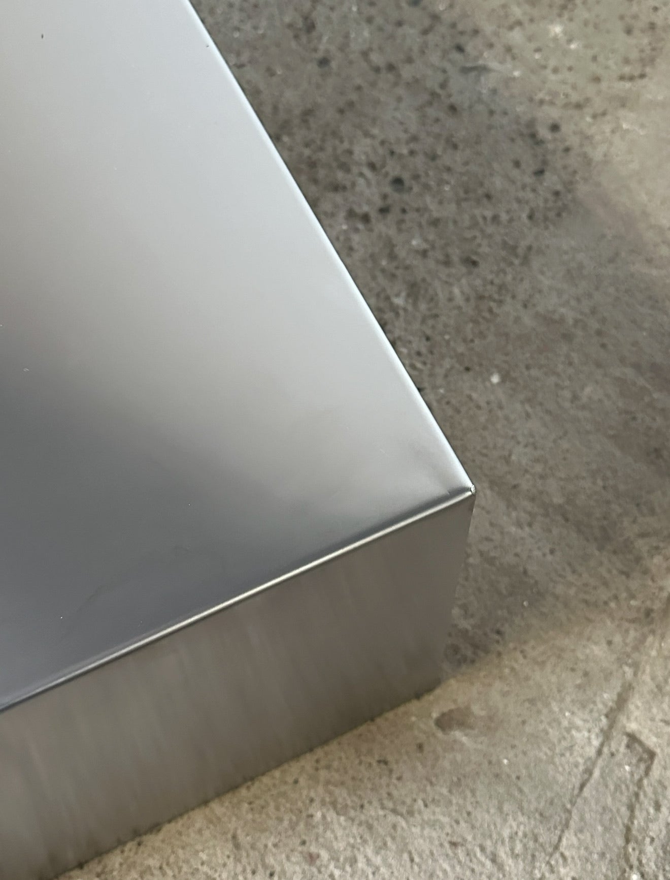 STEEL cubic coffee table
